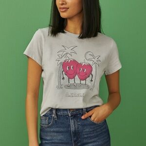 American Eagle Strawberry 🍓 Relaxed Fit T-Shirt M NWOT